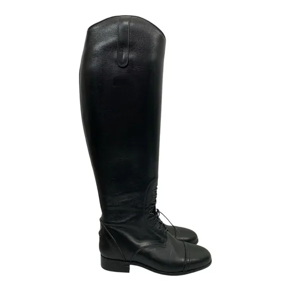 Ariat Crowne Pro Zip Field Equestrian Leather Knee High Boots size 6
