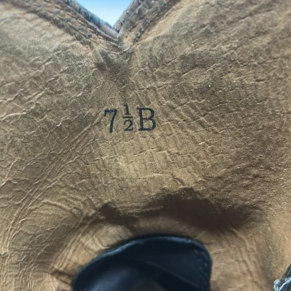Ariat Heritage Roper Women's Mid-Calf Distressed Leather Western Boots 7.5B