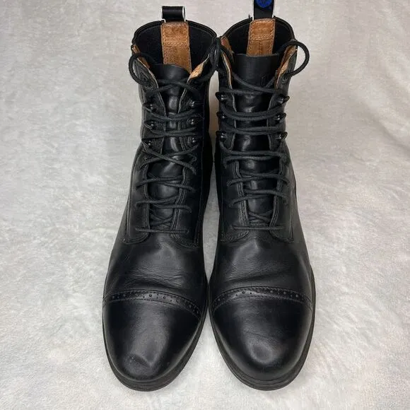 Ariat Men's 11D‎ Performer Pro VX Laced Paddock Black Equestrian Riding Boots