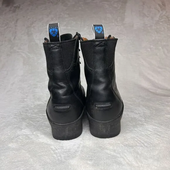 Ariat Men's 11D‎ Performer Pro VX Laced Paddock Black Equestrian Riding Boots
