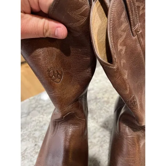 Ariat Mens Leather Boots -‎ Size 9.5