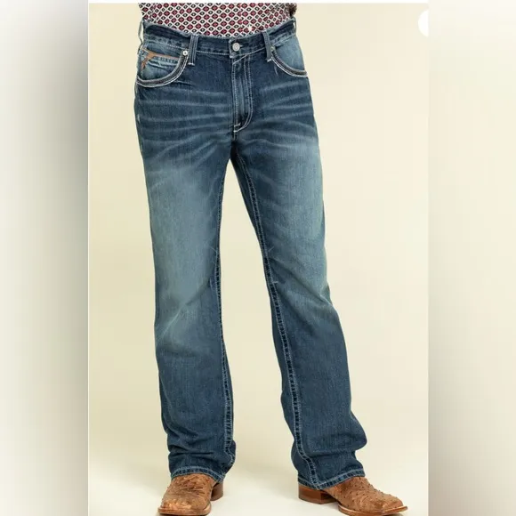 Ariat Men’s M4 Coltrane Durango Low Rise Fashion Boot Cut Jeans 38 X 34