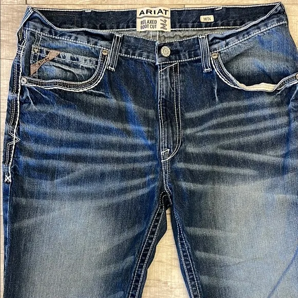 Ariat Men’s M4 Coltrane Durango Low Rise Fashion Boot Cut Jeans 38 X 34