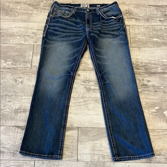 Ariat Men’s M4 Coltrane Durango Low Rise Fashion Boot Cut Jeans 38 X 34