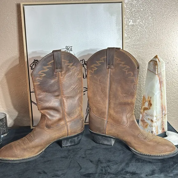 Ariat Sedona arena cowboy boots medium toe classic western 10.5D men’s