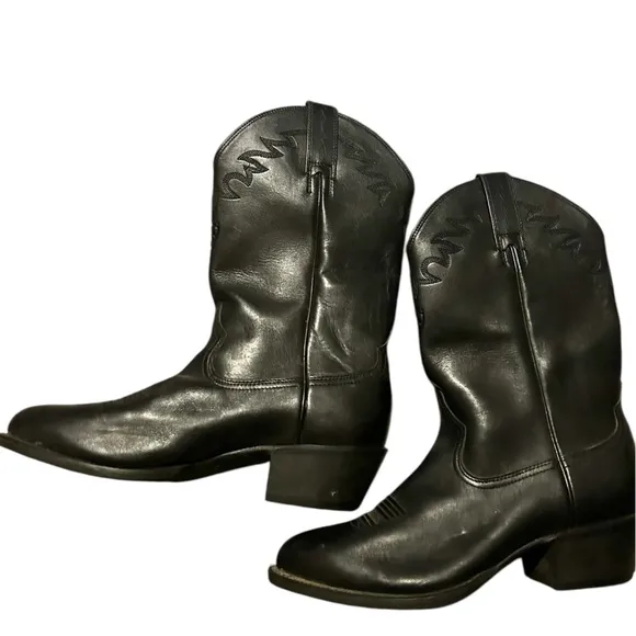 Ariat Sedona western black leather boots size 9
