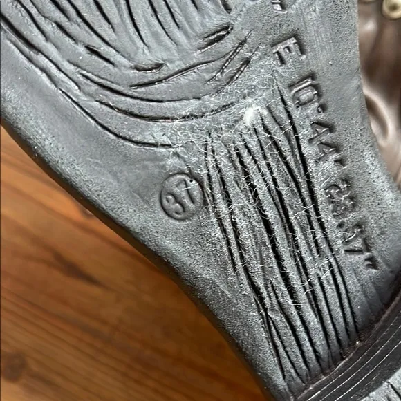 A.S.98 Dark Brown Ankle Boots with Silver Accents