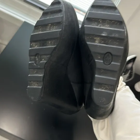 Ash leather boots