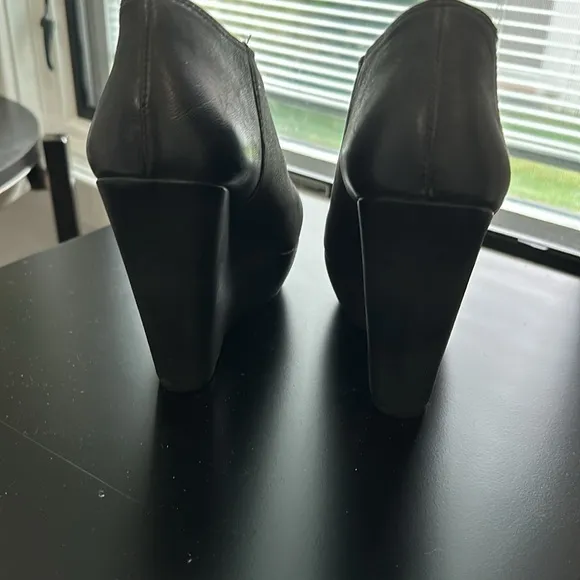 Ash leather boots