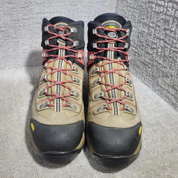 Asolo Fugitive Gore-Tex Size US 13 Tan Black Ankle Calf Waterproof Hiking Boots