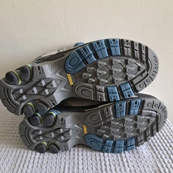 Asolo Gore-Tex Hiking Boots Womens 7.5 Grey Blue Gray Outdoor Sharp GTX Neutron
