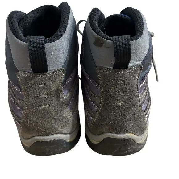 Asolo Zion Hiking Boots Mens US Sz 14 Gray Suede Waterproof Ankle Boots READ