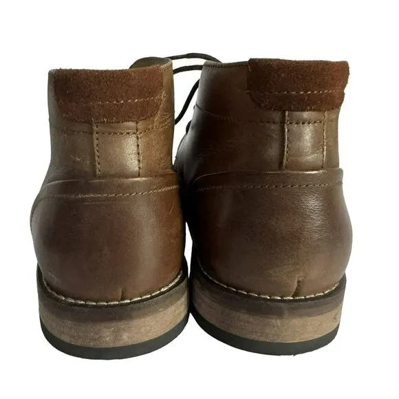 Aston Gray Collection Mens Leather Ranni Chukka Boots Sz 10 Classic Styling