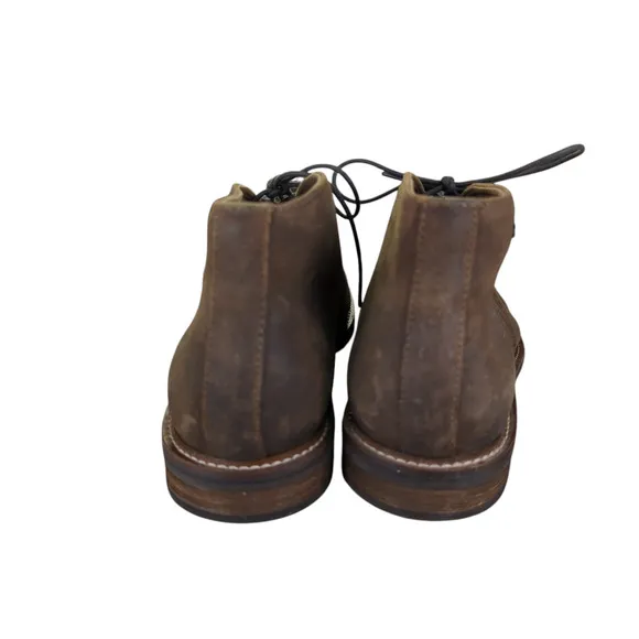 Aston Grey Legaewet Leather Chukka Boots Brown Roughout Men's Size 9 Rubber Sole