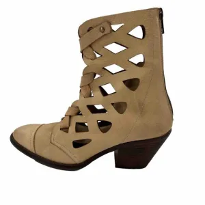 Audree boots Sundance Catalog $228 Unique Leather  Veracruz Artisan Size 8.5