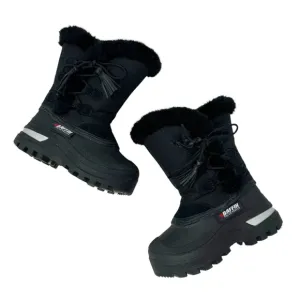 Baffin 40 Degrees Candy Snow Boots Black Girls Size 6