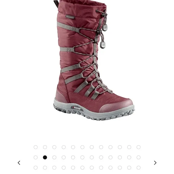 Baffin escalate winter boots NWT sangria red