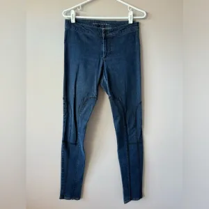 Banana Republic Women’s Dark Wash Jean Riding Leggings‎ Size 28