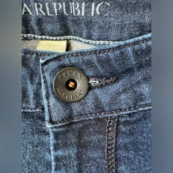 Banana Republic Women’s Dark Wash Jean Riding Leggings‎ Size 28