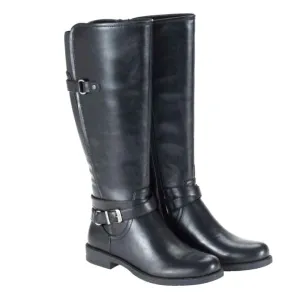 BARETRAPS Boots 6.5 Carmella Side Zip Buckle Horse Riding Knee-High Shoes