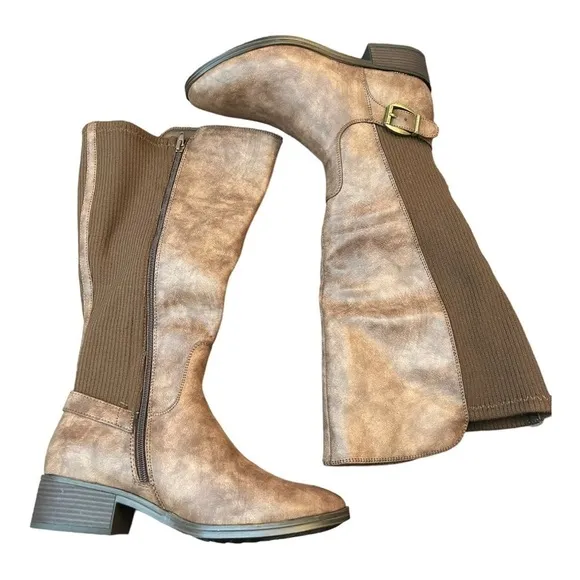 BARETRAPS Mckayla Tall Boot in brown WIDE SHAFT