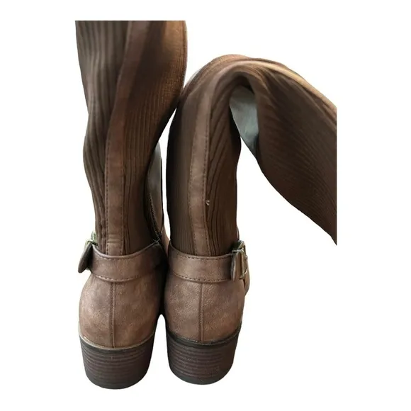 BARETRAPS Mckayla Tall Boot in brown WIDE SHAFT