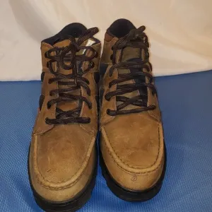 BASS Men's Lace-up Hiking Boots, Size 10.5, Brown