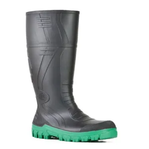 Bata Industrials - Jombaster 3 Gumboots - BLACK/GREEN - NON SAFETY 892-67280