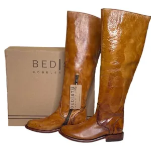 BED STU Tess Rustic Distressed Leather Boots Size 6.5
