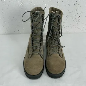 Belleville size 7 Sage Suede Gore Tex Insulated Waterproof Steal Toe Boots