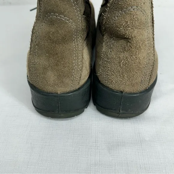 Belleville size 7 Sage Suede Gore Tex Insulated Waterproof Steal Toe Boots