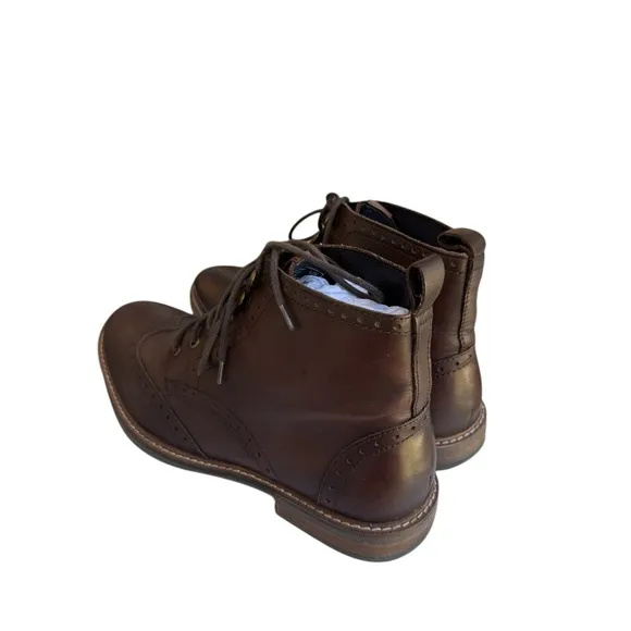 Ben Sherman Wingtip Boot in Cognac Men’s Size 9.5