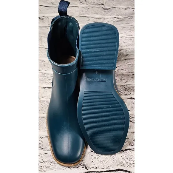 Bernardo Anthropologie Briton Winter Rain Boots Green Waterproof WOMENS SIZE 11