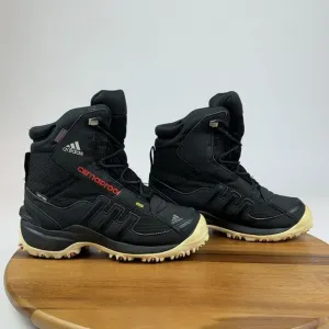 Big Kids Adidas Terrex Conrax‎ Climaproof Black Athletic Hiking Boots Size 4 Y