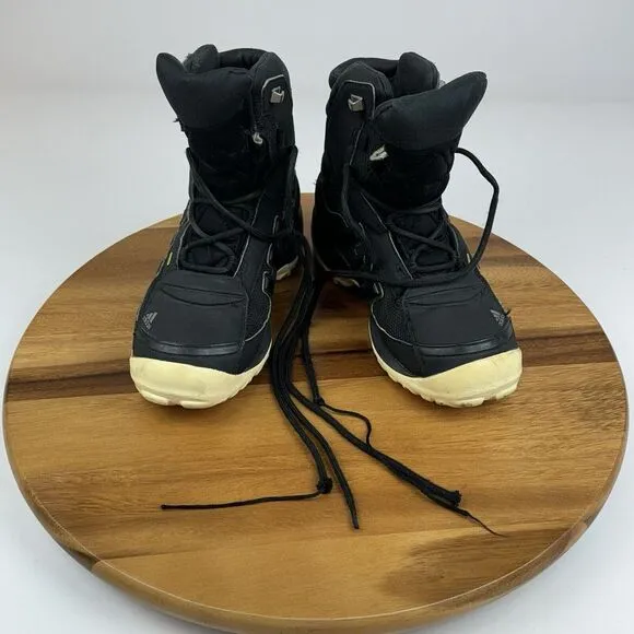 Big Kids Adidas Terrex Conrax‎ Climaproof Black Athletic Hiking Boots Size 4 Y