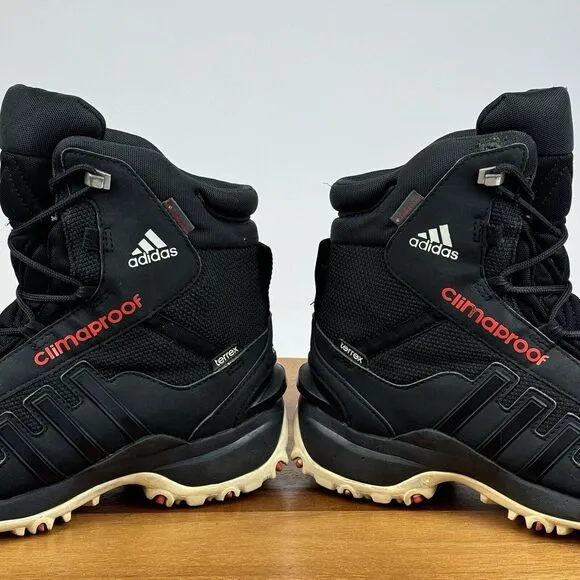 Big Kids Adidas Terrex Conrax‎ Climaproof Black Athletic Hiking Boots Size 4 Y