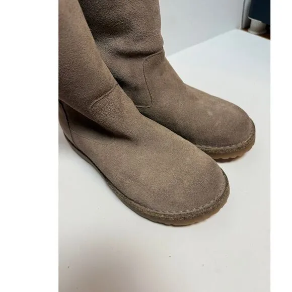 Birkenstock Uppsala Shearling Suede Leather Boots Sz. 39 (US 8-8.5)