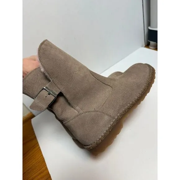 Birkenstock Uppsala Shearling Suede Leather Boots Sz. 39 (US 8-8.5)