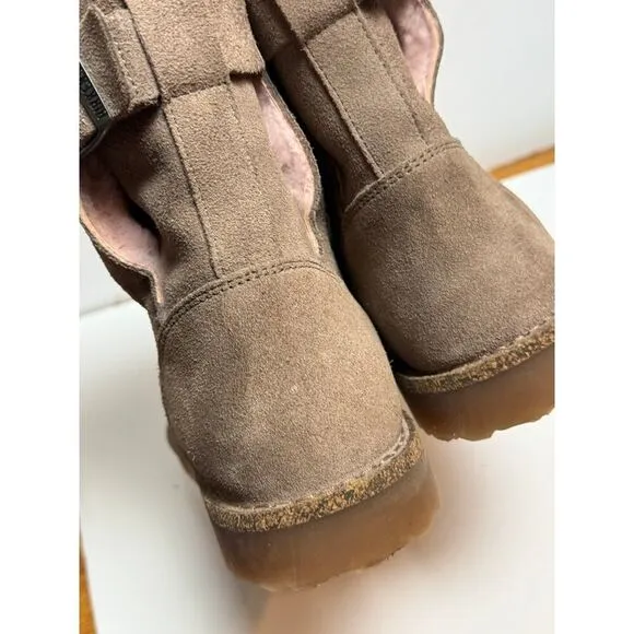 Birkenstock Uppsala Shearling Suede Leather Boots Sz. 39 (US 8-8.5)