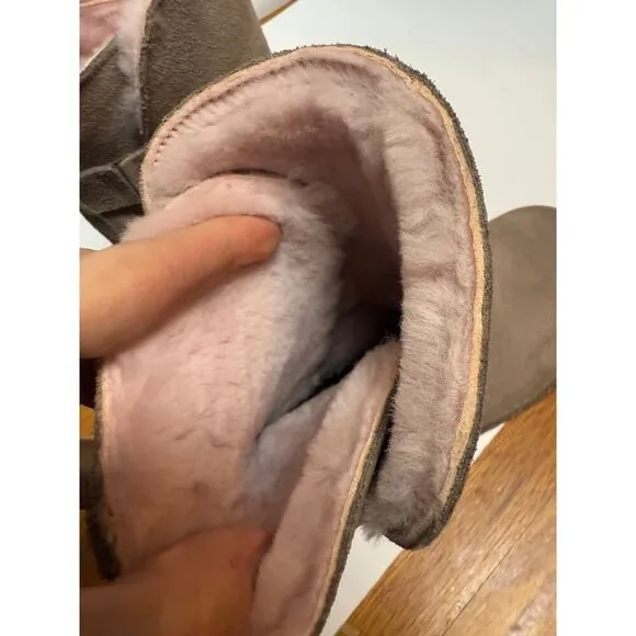 Birkenstock Uppsala Shearling Suede Leather Boots Sz. 39 (US 8-8.5)
