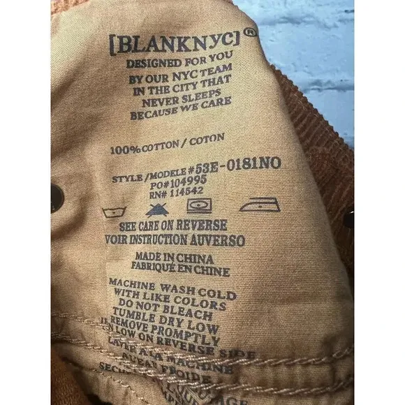 Blanknyc Corduroy Moto Jacket Atlas &amp; skirt set size S.