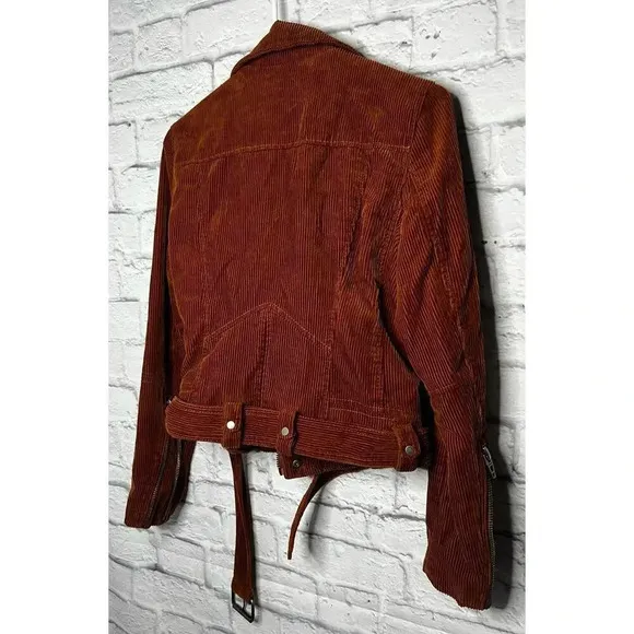Blanknyc Corduroy Moto Jacket Atlas &amp; skirt set size S.