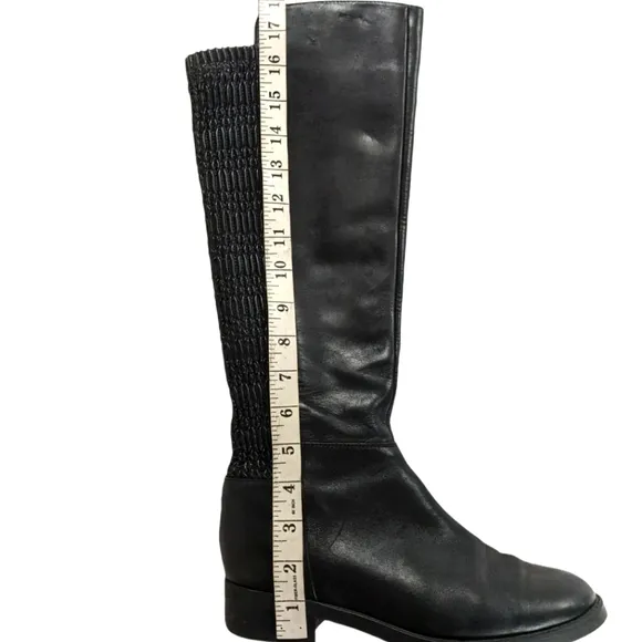 Blondo Black Leather Boots 8.5
