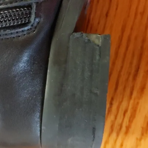 Blondo Black Leather Boots 8.5