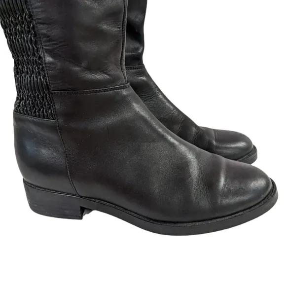 Blondo Black Leather Boots 8.5