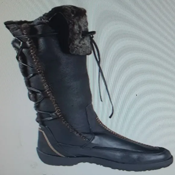 Blondo Leather &amp; Shearling Snowtrail Winter Boots