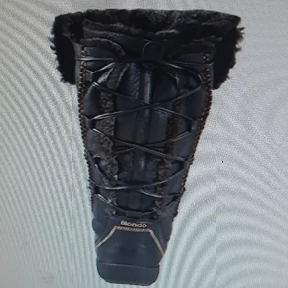 Blondo Leather &amp; Shearling Snowtrail Winter Boots