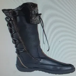 Blondo Leather &amp; Shearling Snowtrail Winter Boots