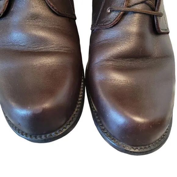 BLONDO Waterproof Tall Lace-up Riding Boots Sz 6 Brown Leather Canada