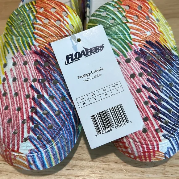 ✨BNWT - Floafers Prodigy Crayola Driver - size Big Kid4✨